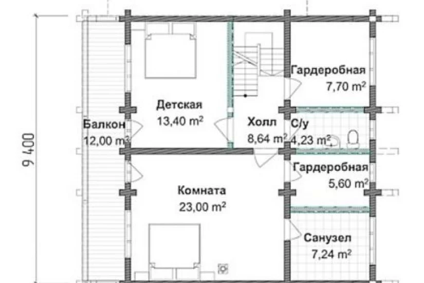 Дом ПБ 178,1 кв.м.