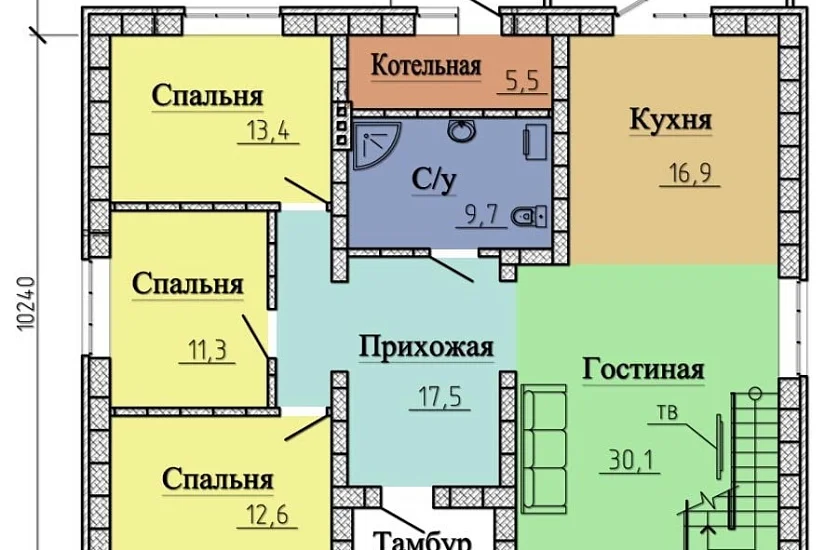 Проект дома 118 кв.м.