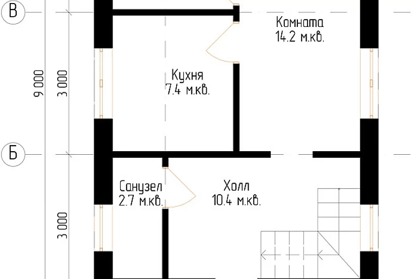 Дачный дом №10