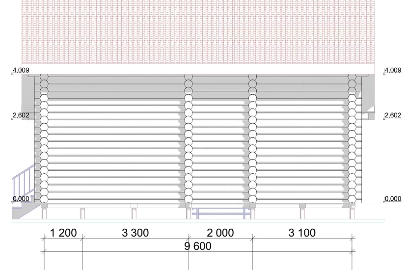 Дом-бревно260-10500х9600мм-1,5эт-АР