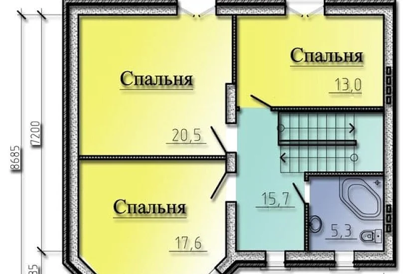 Проект дома 278,5 кв.м.