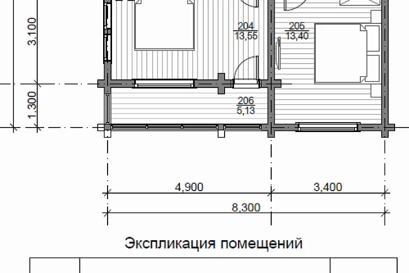 Дом ПБ 141 кв.м.