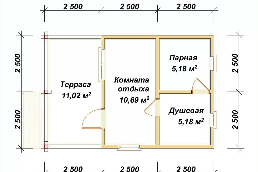 Баня 5х5
