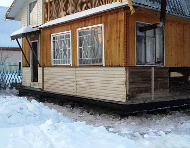 Реконструкция фундамента дома 8х8 м