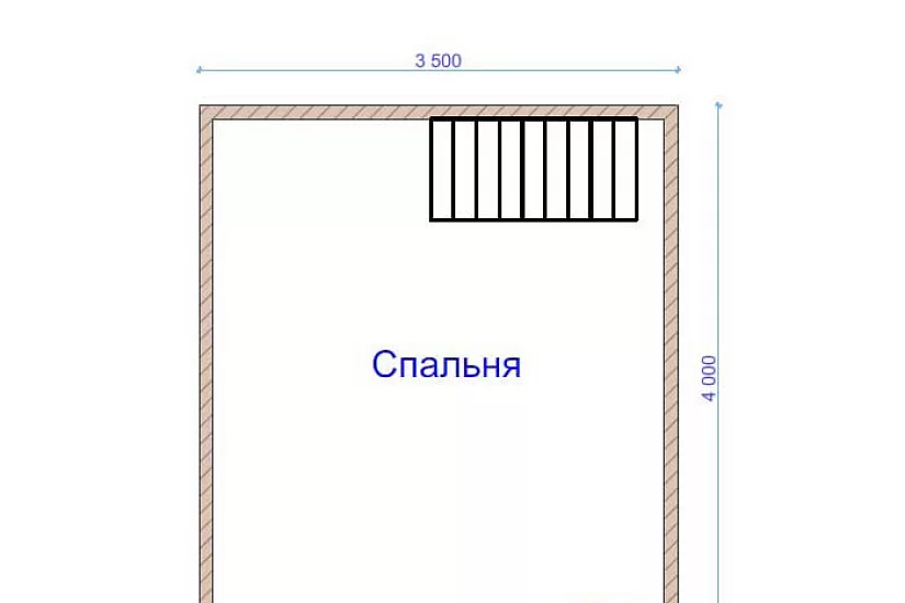 Дом из бруса №1