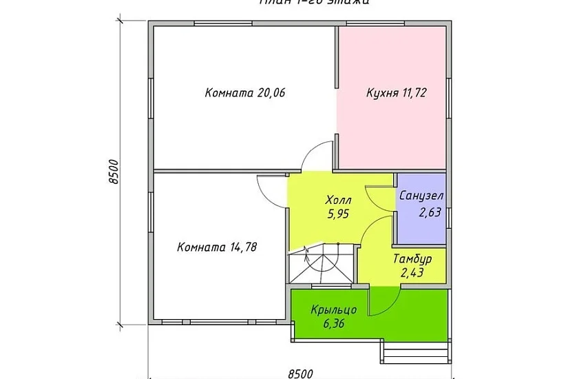 Норвег 2К 8.5х8.5 м