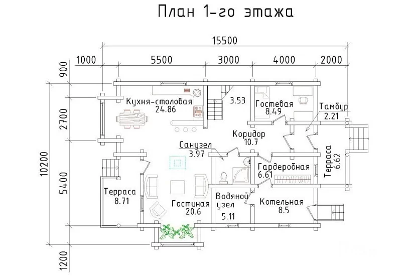 Коттедж №5