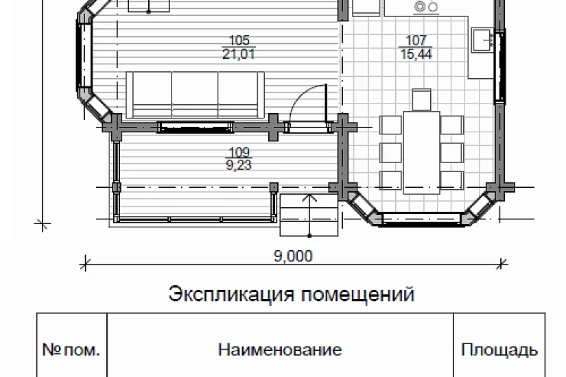 Дом ПБ 141 кв.м.