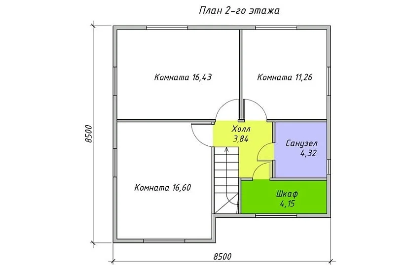 Норвег 2К 8.5х8.5 м