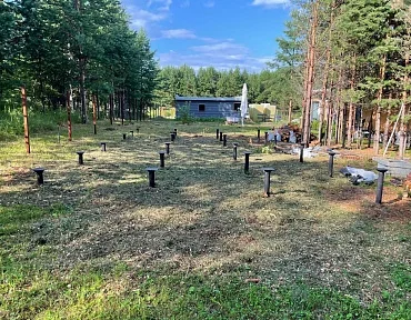 Дом каркасно-щитовой 7х10 м