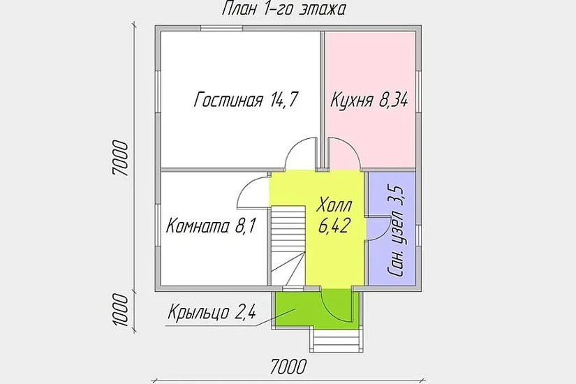 Барон 7К 7.0х7.0 м