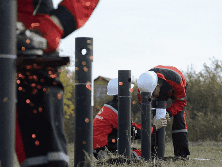 Установка винтовых свай своими руками 14