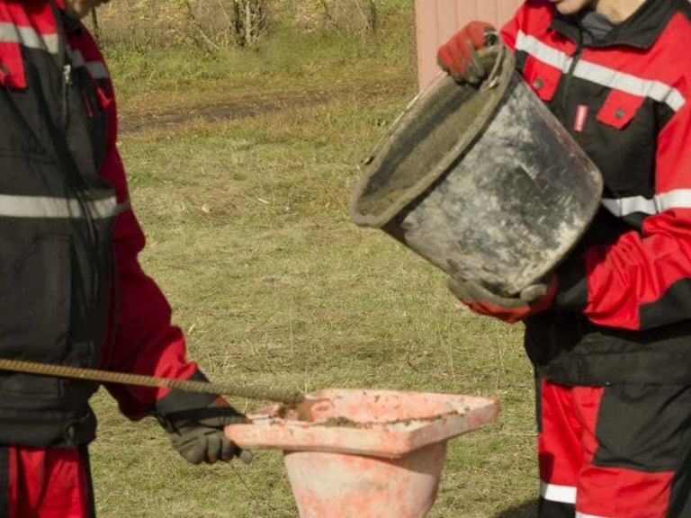 Установка винтовых свай своими руками 15