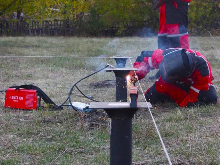 Установка винтовых свай своими руками 18