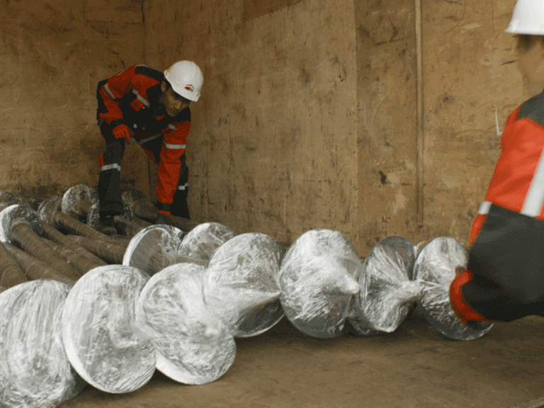 Установка винтовых свай своими руками 1