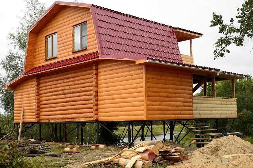 Дом из бруса 6х10 м