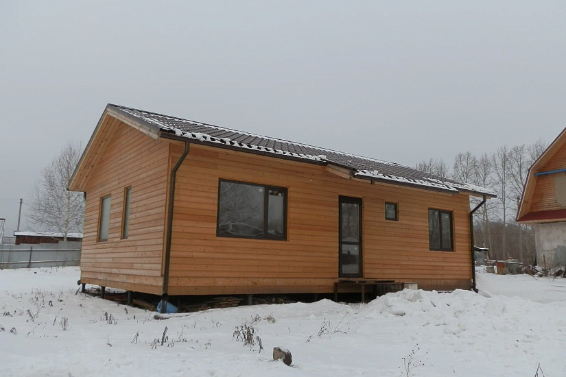 Дом из бруса 6х12 м
