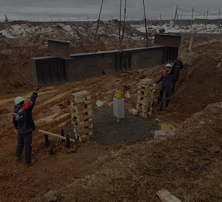Испытания несущей способности грунтов забивными сваями
