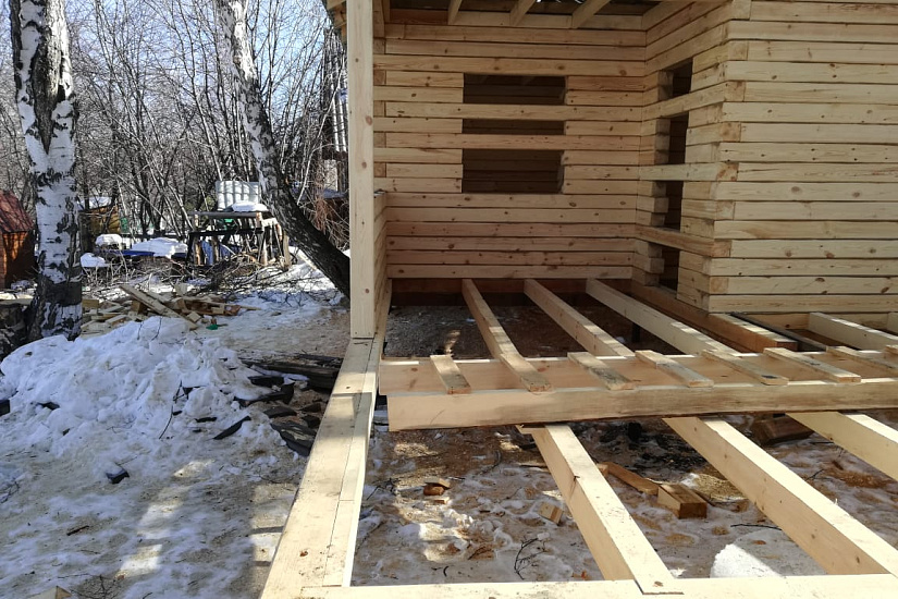 Дом из бруса 6х12 м