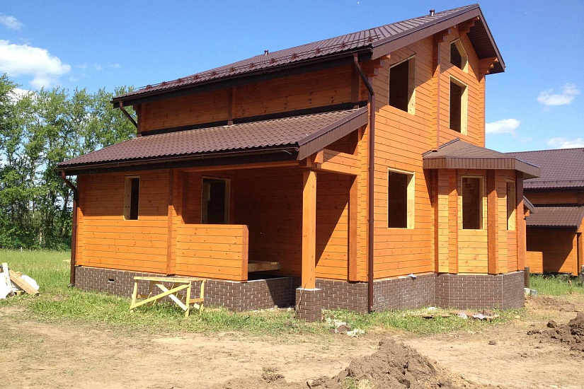 Дом из бруса 8х15 м