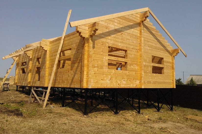 Дом из бруса 8х12 м