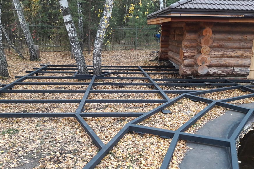 Терраса 10х30 м