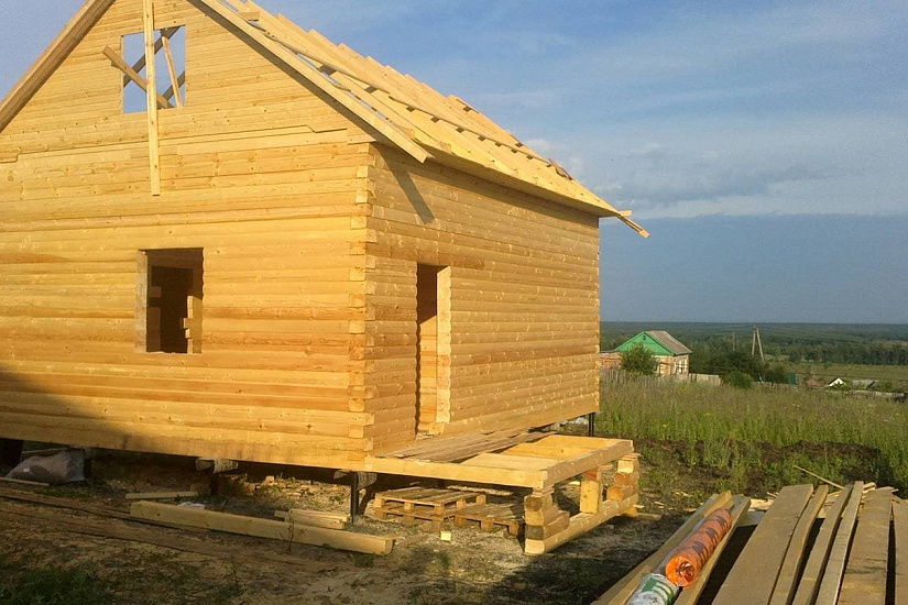 Дом из бруса 8х12 м