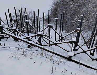 Объекты военной инфраструктуры на винтовых сваях