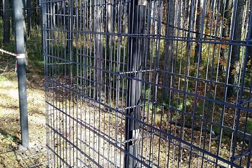 Ограждение длиной  144 пог. м